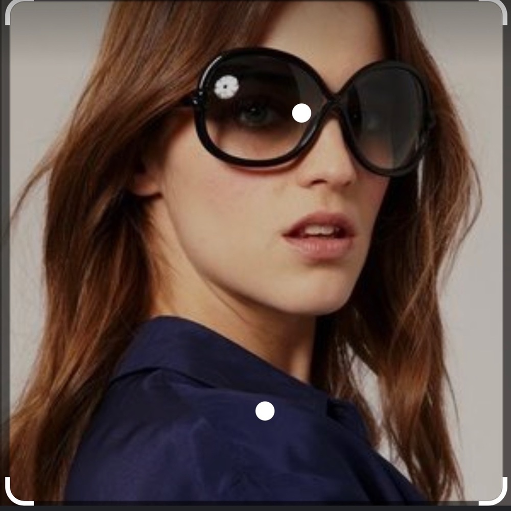 Tom Ford Black Sonja Sunglasses w/case💯authentic